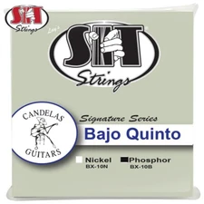 SIT BX-10B Phosphor Bronze 10-String Bajo Quinto Loop End Guitar Strings