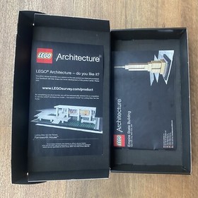 LEGO Empire State Building 21002 Complete With Box Instructions and Insert