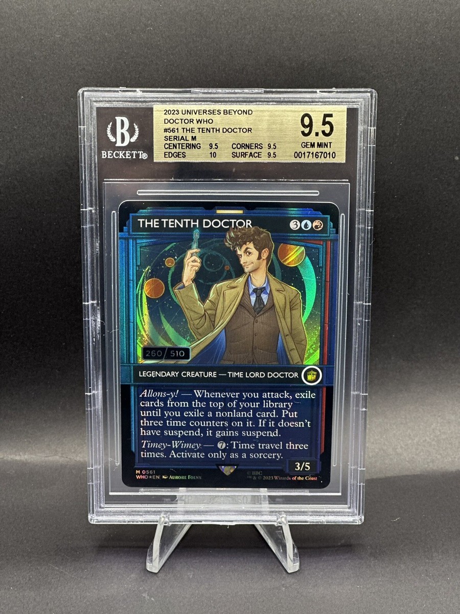 BGS 9.5 MTG Doctor Who Serial Tenth Doctor 260/510 | eBay