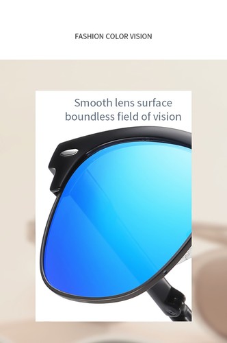 Gafas de sol polarizadas plegables semi sin montura Fabufabu para hombre y mujer - Imagen 36 de 84
