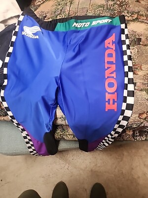 Forever 21 Plus HONDA Womens Size 2XL Leggings Pants Racing Driving Moto 