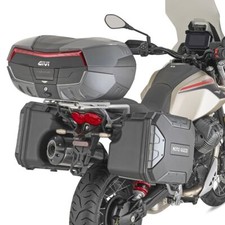 V58NNG - Valigia Bauletto Givi MAXIA 5 catadiottro rosso Nero/Graphite 58lt