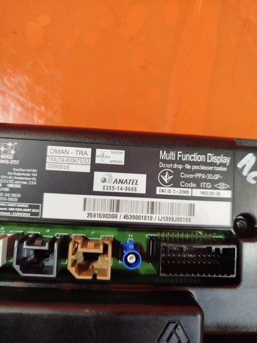 ✅SMART EQ FORFOUR 2020 SAT NAV DISPLAY SCREEN 259159030R Warranty A263 - Picture 6 of 14