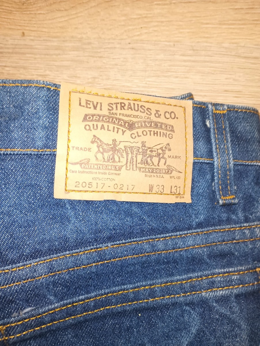 Vintage Levi's 517 (20517-0217) Orange Tab Boot Jeans size Vintage Levi's 517 (20517-0217) Orange Tab Boot Jeans size