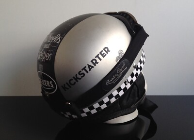 Aufkleber Sticker Adhesive Cafe Racer KICKSTARTER Vintage Style Schriftzug