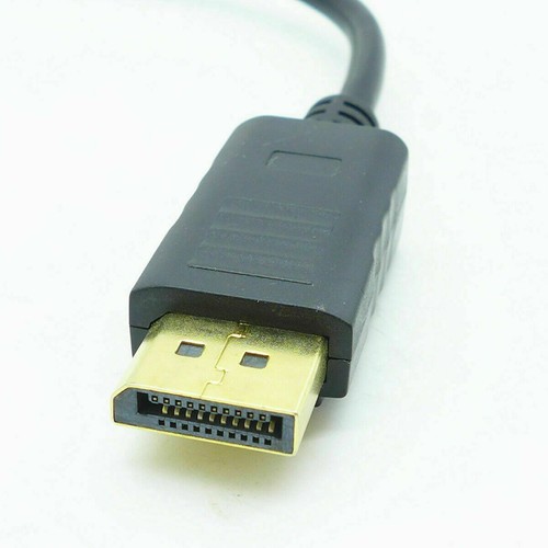 Display Port to VGA Female Video Cable Converter Adapter PC Monitor Desktop 1A8 - Picture 5 of 9