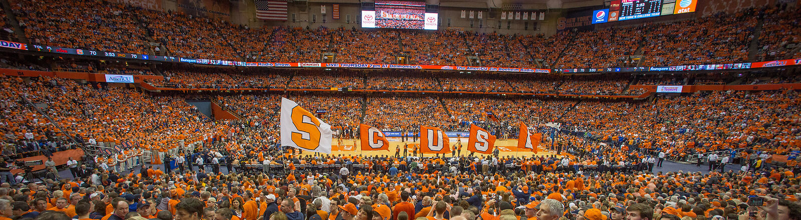 Syracuse University Carrier Dome Basketball Seating Chart