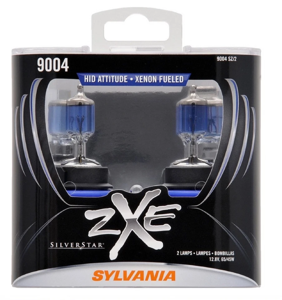 Sylvania Silverstar ZXE 9004 HB1 65/45W Two Bulbs Headlight Replacement Stock OE - Image 2 of 4