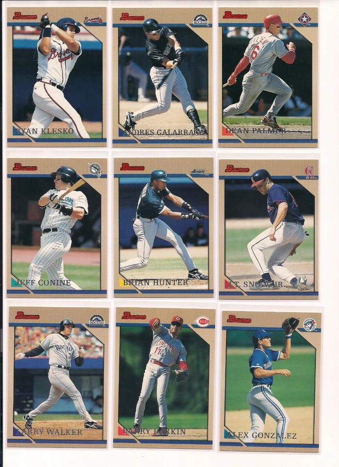 1996 Bowman Baseball Trading Cards  / You Choose / Pick  #s 1 - 250 / mb44 - Image 3 of 4