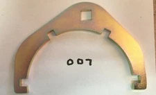 Shower Drain Wrench, 6 tab brass, 3.5" nuts and kitchen sink strainer 5062-007