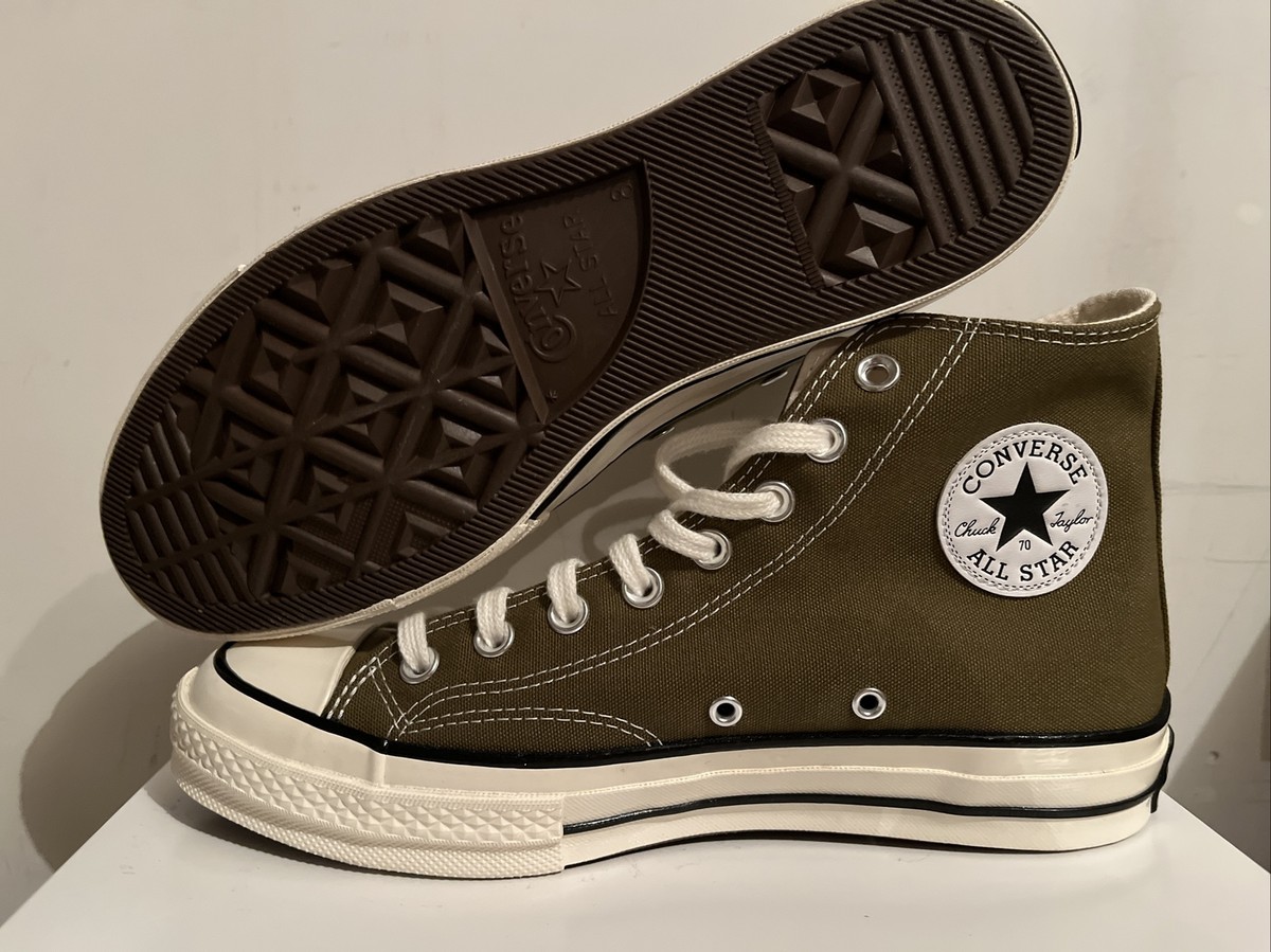 Converse Chuck 70 Vintage Shoes Sneakers 171565C Dark Moss Green