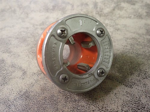 Ridgid 36900 00-R 1" NPT RH Alloy Steel Manual Pipe Threader Die Head (BN35) - 第 6/6 張圖片
