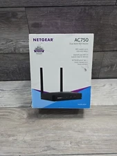 NETGEAR AC750 R6020 750 Mbps 4 Port Dual Band WiFi Router Tested Gaming