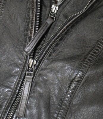 Lederjacken24 Gipsy Damen Lederjacke Schwarz Leder Bikerjacke