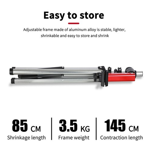 WEST BIKING Maintenance Bike Repair Stand Aluminum Bicycle Workstand with Tray - Picture 11 of 17