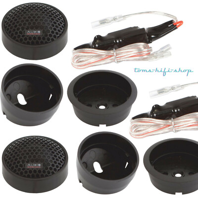 Audio System HS-24W EVO2 25mm Gewebe-Neodym-Hochtöner Auto Tweeter HS24