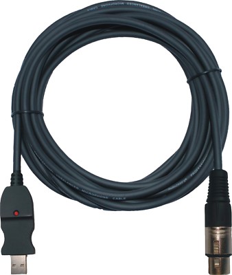 AUDIO2000 's ADC203R 6,1 M XLR Femmina A 1/10,2 Cm USB Cavo Per Microfono - Foto 11