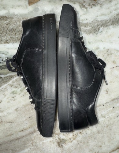 Carven BLACK Leather Low top Sneaker 40 - Picture 3 of 14