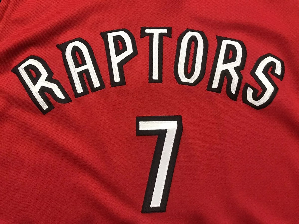 Authentic Andrea Bargnani Men's 48 XL Toronto Raptors Adidas NBA Jersey Red