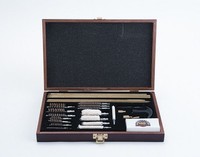 Dac Gunmaster 35 Piece Deluxe Universal Gun Cleaning Kit Wooden Case Dac Gunmaster 35 Piece Deluxe Universal Gun Cleaning Kit Wooden Case