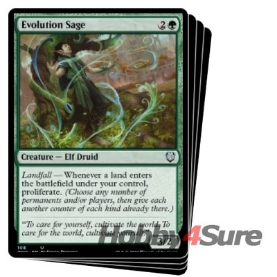 Evolution Sage X4 M/NM Magic MTG Phyrexia: All Will Be One: Commander