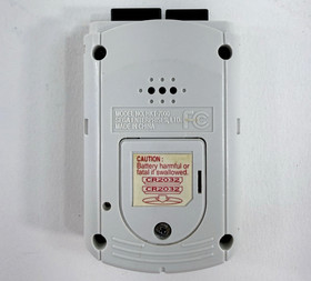 Sega Dreamcast HKT-7000 White Visual Memory Unit VMU with New Batteries - Tested