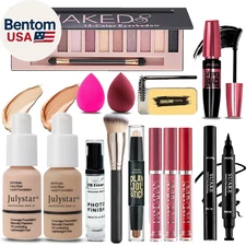 All in One Makeup Kit for Women Full Kit, Makeup Set 12 Colors Eyeshadow, Founda