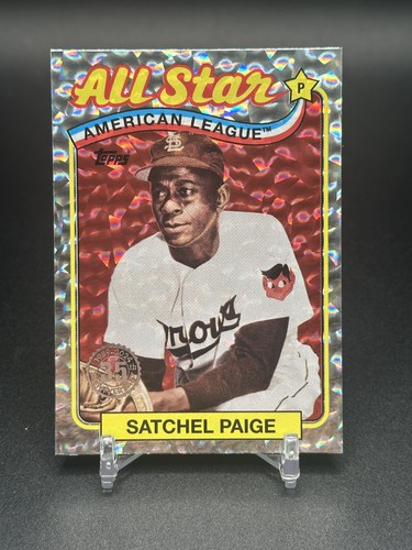 Satchel Paige #89ASB-45 2024 Topps 1989 All-Stars card