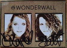 Wonderwall --- Original signierte Autogrammka...