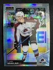 2020-21 O Pee-Chee Platinum Cale Makar Rainbow Parallel #140 Colorado Avalanche