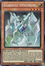 Near Mint Stardust Synchron - DAMA-EN002 - Secret Rare - 1st Edition - YuGiOh 