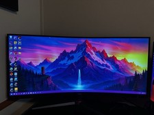 AOC 1440p 34 Inch Ultra wide Monitor 144 Hertz