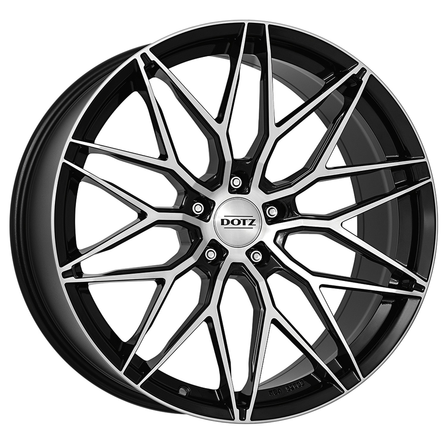 Dotz Suzuka dark wheels 8.5Jx19 ET45 5x108 for DS DS7 rims