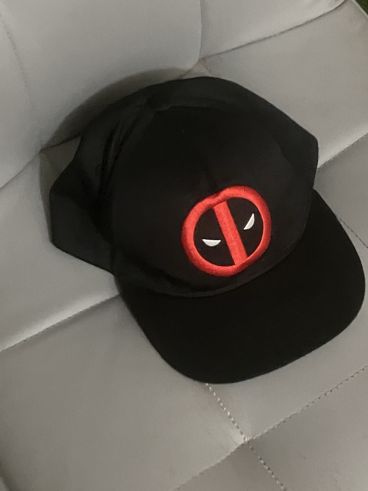 Deadpool baseball cap hat - Good Condition - image 2