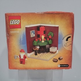 Lego Christmas Scene set Santa minifigure holiday 3300002 NIB -Limited edition 