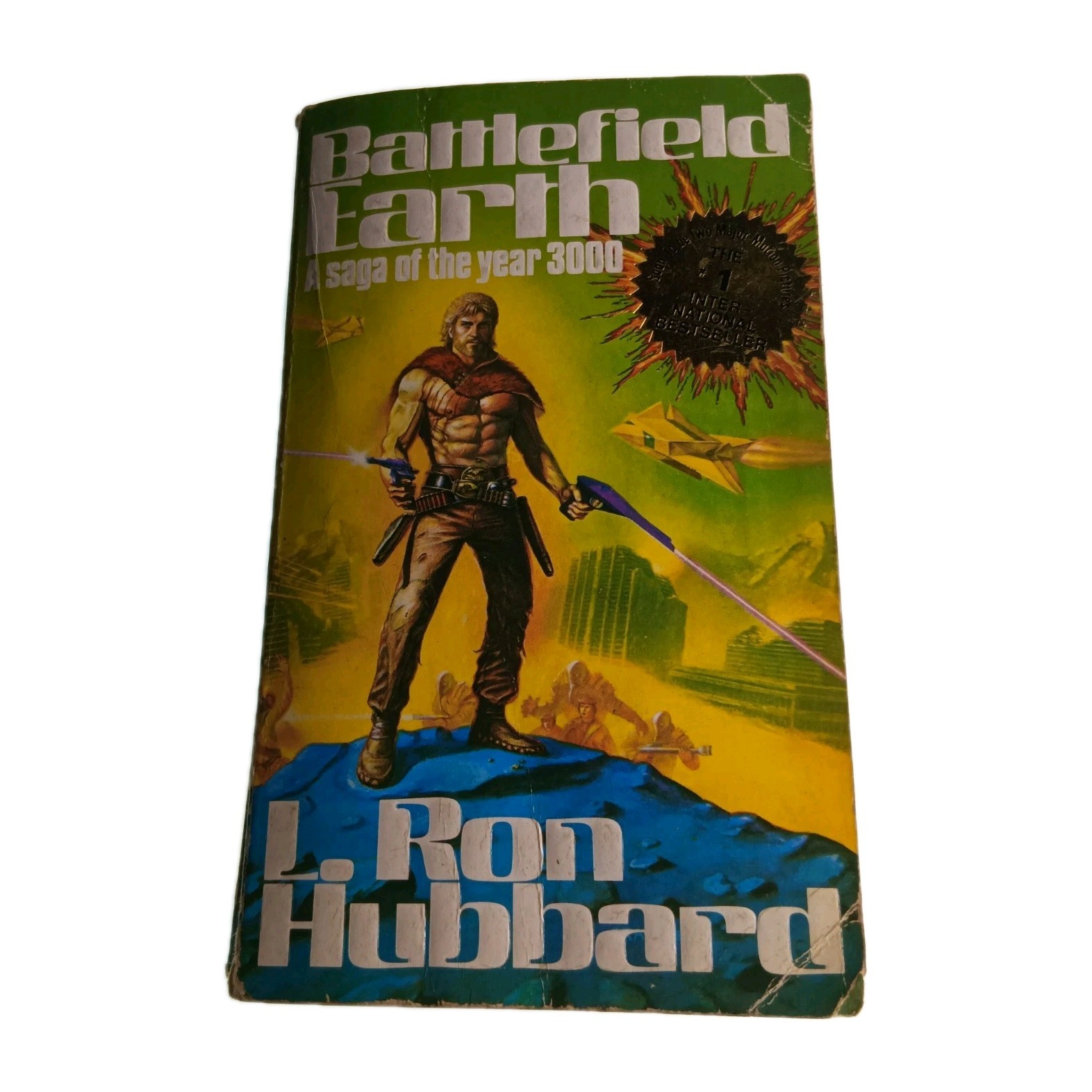 Battlefield Earth Ron Hubbard 1985 Paperback Book