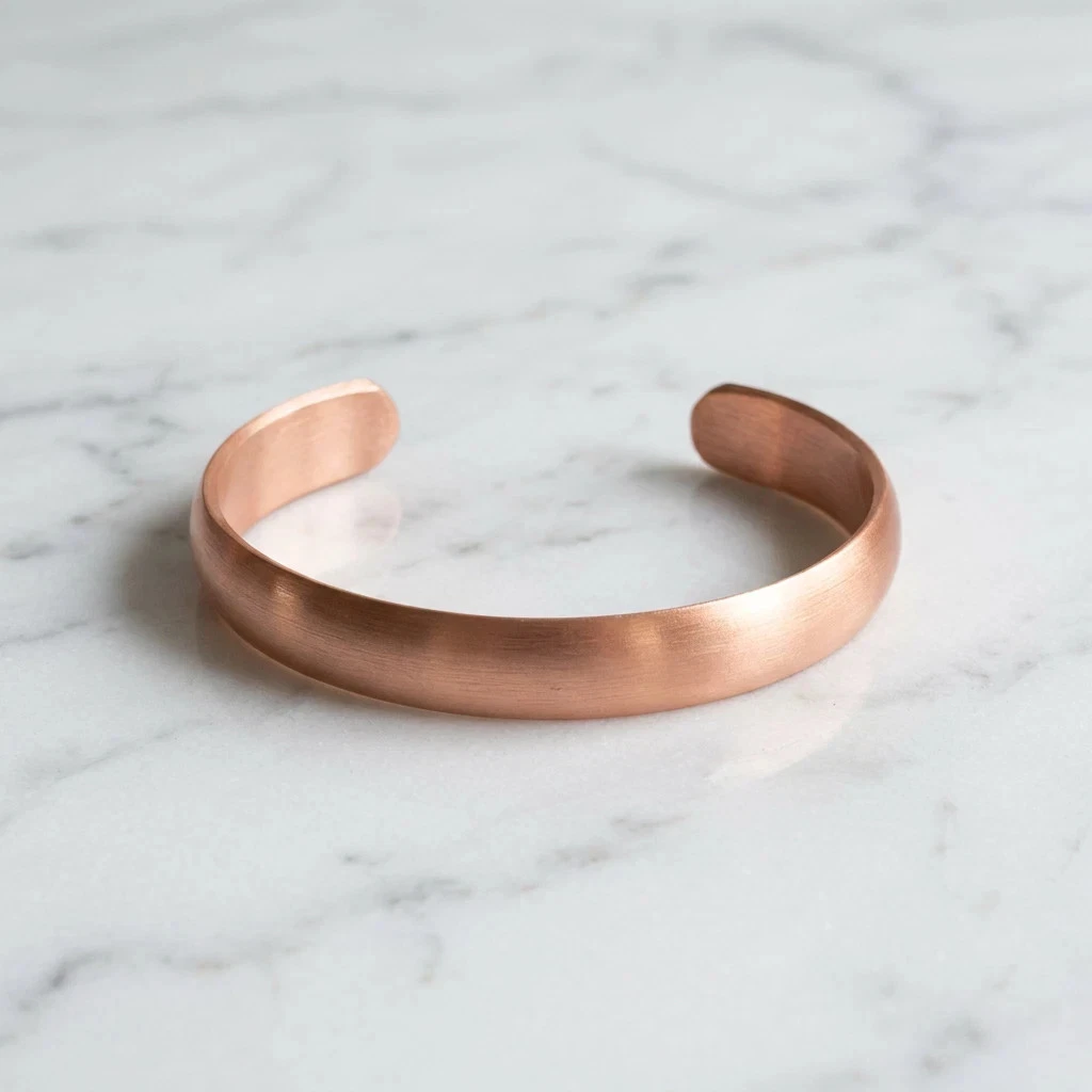 Solid Pure Copper Heavy Bracelet Arthritis Pain Therapy Energy Cuff Bangle New