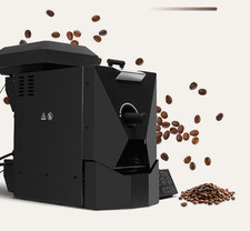 Electric Coffee Bean Roaster Drum Roasting 1000W W/ Smoke Exhaust Pipe 3 Modes