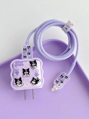 Sanrio Kuro Apple Ladekabel Schutz - Anti-Bruch Schnelllade Cover - UK