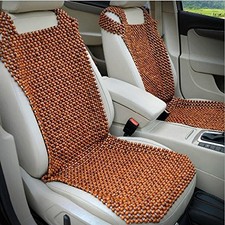 Wood Beaded Auto Car Seat Bead Cover,Natural Rosewood Wooden Bead Cool Refres...