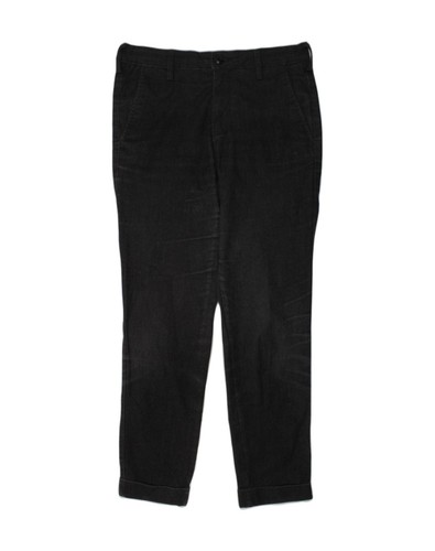 LEE Boys Slim Chino Trousers 11-12 Years W26 L28 Black Cotton AO87