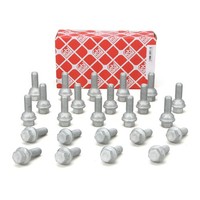 24X febi Radschraube M14X1,5Mm FüR Mercedes Sprinter 906-910 VW Crafter 2E 2F