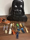 Vintage Kenner Star Wars 1977-1983 Lot Of 15 FIGURES & Vader Case land speeder