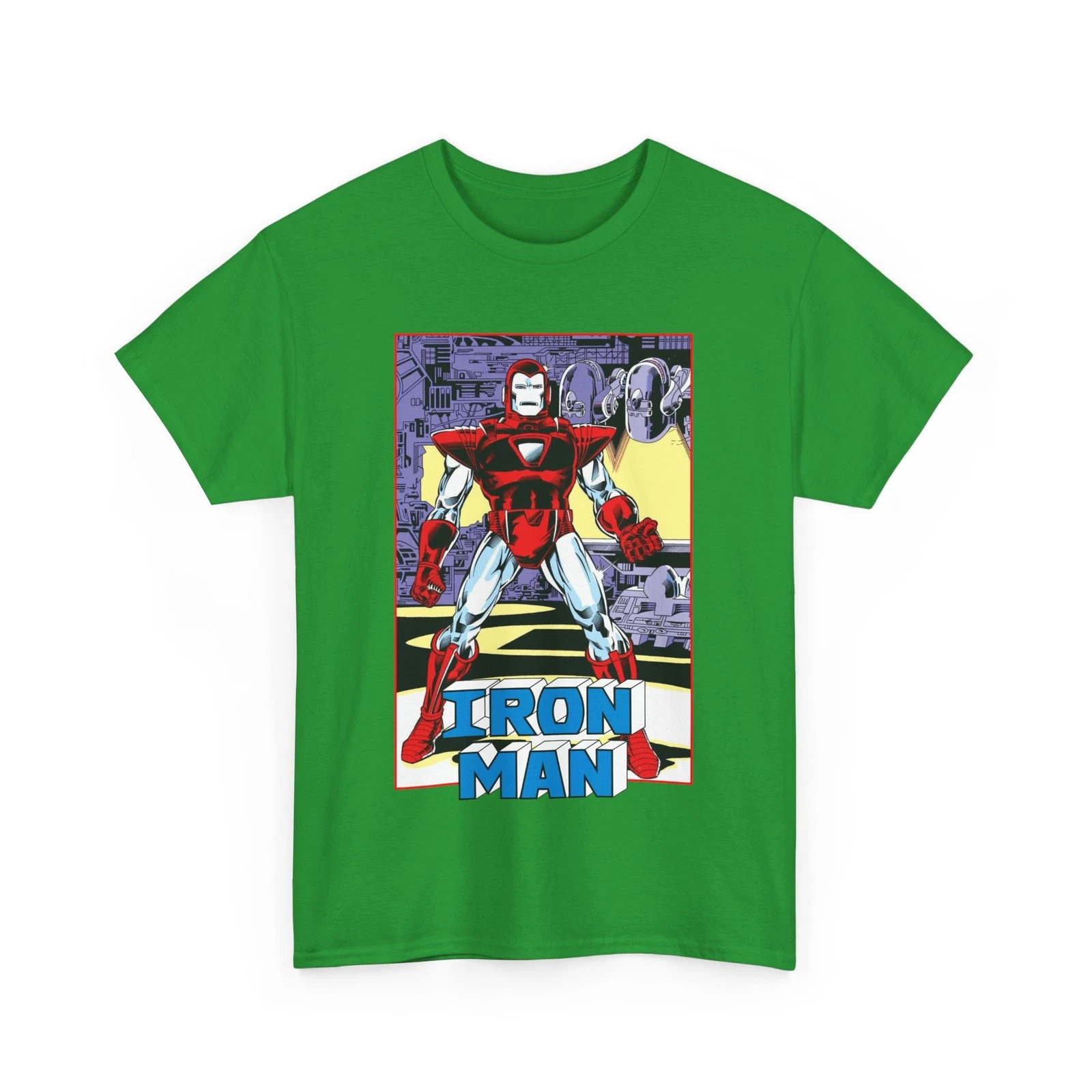 Iron Man T-Shirt - Tony Stark - Silver Centurion Armor - Marvel Comics