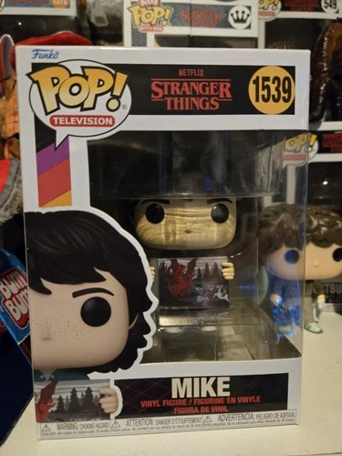 Funko Pop Stranger Things Vinyl Figure Mike with Will's Painting #1539