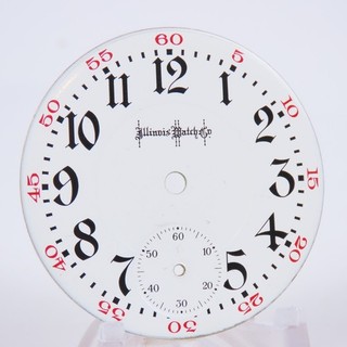 Illinois “Bunn Special” 18 Size Single Sunk White Painted Railroad Dial
