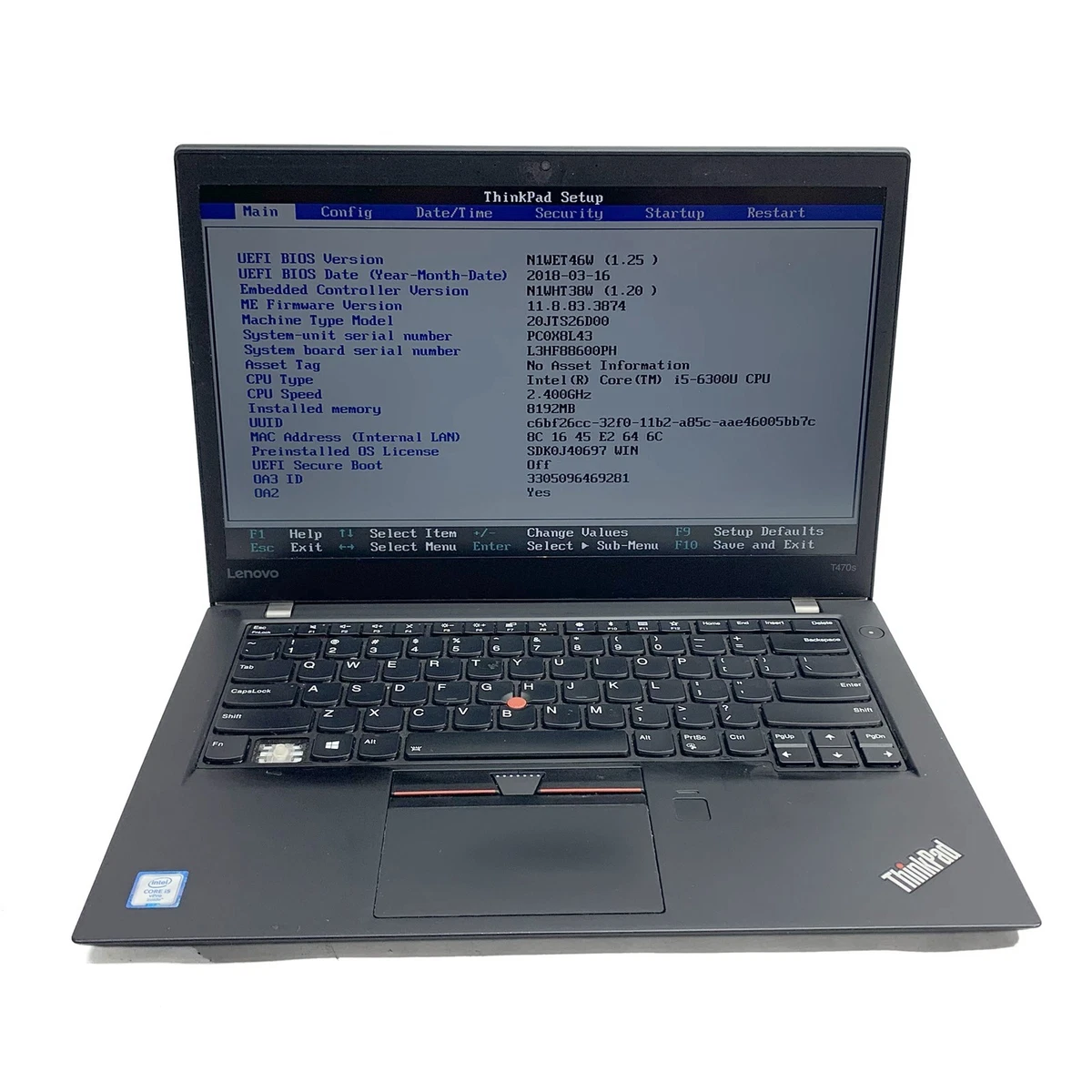 Lenovo ThinkPad T470S PC Laptops & Netbooks for Sale | Shop New