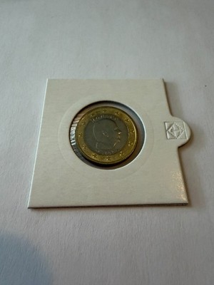 2007 Monaco 1 Euro Albert II UNC New with Coin Holder