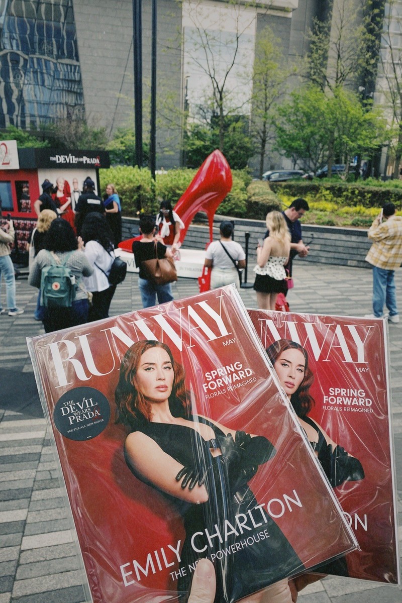 Runway Magazine Emily CharltonCover - The Devil Wears Prada