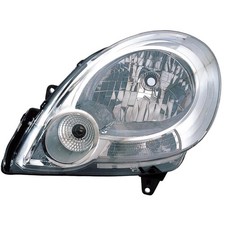 Halogen Scheinwerfer links H4 chrom für Renault Kangoo/Grand KW0/1_ FW0/1_